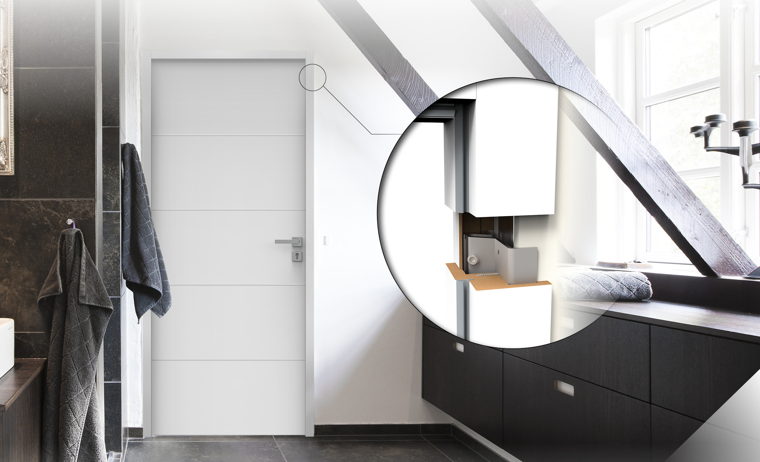 Huisserie H3 : pour une pose facile, rapide et une finition parfaite des portes de communication