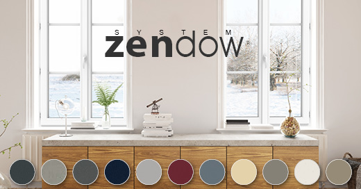 ZENDOW, la référence haute en couleur de la menuiserie PVC